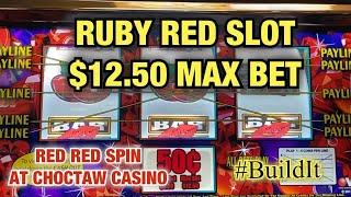 RUBY RED, LUCKY DUCKY AND OTHER SLOTS ! HAPPY SUNDAY TO YOU ALL !CHOCTAW CASINO DURANT OKLAHOMA !!