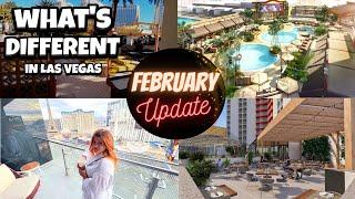 What's Different in Las Vegas? February Reopening Update!  Hotels, News, and More!