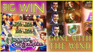 300xWIN with Napoleon Dynamite Win   with Gone With The Wind  Las Vegas Slots