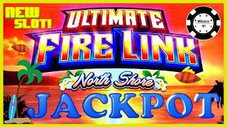 NEW SLOTS! Ultimate Fire Link North Shore & River Walk HIGH LIMIT $50 SPINS HANDPAY JACKPOT