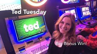 Ted Tuesday! Ted Slot Machine! Bonuses! Top Flash Bonus symbol BIG WIN!!!