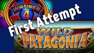 Wonder 4 - Wild Patagonia - First attempt live play - Slot Machine Bonus