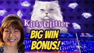 All Glitter & No Litter! Big Win Bonuses Kitty Glitter and Diamond Trails