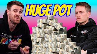 MONSTER Pot Poker Hands #1 for 277,000,000 #shorts #pokerpro
