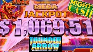 Thunder Arrow Slot Machine $25 MAX BET & PROGRESSIVE JACKPOT | Mighty Cash Slot Machine Max Bet
