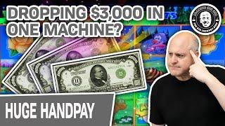 Dropping $3,000 In ONE MACHINE?  THAT’S How King Raja Plays Slots