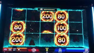 Hephaestus Slot Machine Hold & Spin Bonus High Limit Cosmo Casino Las Vegas