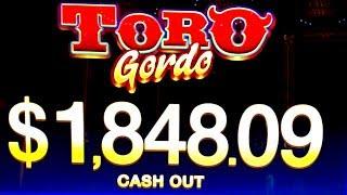 NEW SLOT! OLÉ!! Toro Gordo Slot $8.80 Max Bet Bonus & HUGE WIN+ RETRIGGER | Buffalo Slot HUGE WIN