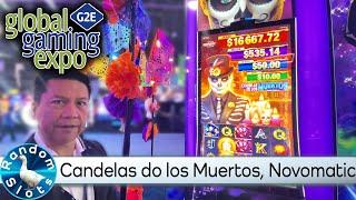 Candelas de los Muertos Slot Machine by Novomatic at #G2E2022