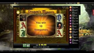 Dragon's Treasure Slot - £10 Bet - Merkur
