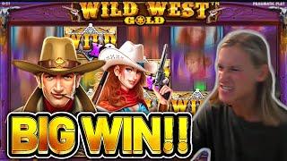BIG WIN! WILD WEST GOLD BIG WIN - €20 Highroll on Casino Slot from CASINODADDY