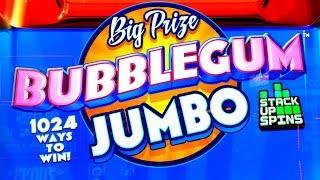 Bubblegum Jumbo - Big Win! $3 Max Bet - 20 Free Spins! First On YouTube