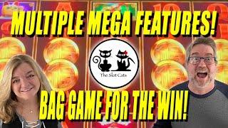 MULTIPLE MEGA FEATURES • THE BAG GAME 4 DA WIN!