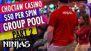 VGT SLOTS  - $1600 GROUP POOL AT CHOCTAW CASINO IN DURANT WITH RSN