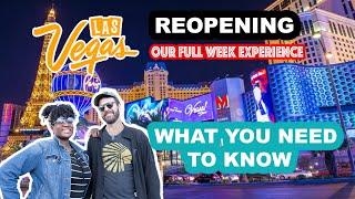 LAS VEGAS REOPEN: Our Vegas Strip REOPENING WEEK Experience | WHAT YOU NEED TO KNOW Before You Go