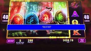 HOT 2 cent Dragon Mistress slot machine- Tons of bonuses! Min-max bets!