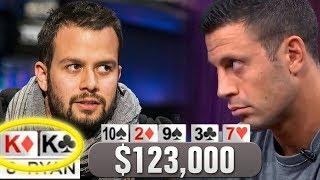 Ryan Fee Gets KK In A $123,000 Poker Pot