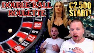 AMAZING Comeback on Double Ball Roulette!