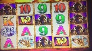 Big WinLive Play Buffalo Gold Slot Machine Bet $3 Bonus Win & Line Hit Harrah's Casino