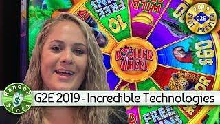 #G2E2019 Incredible Technologies - Roller Wheel Jungle Roll, Slot Machine Previews
