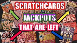 SEE the JACKPOT that are LEFT in All the SCRATCHCARDS...WOW!..Bonus Special Video