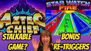 Stalkable Game Aztec Chief? Star Watch Fire Re triggers!