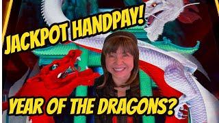 Jackpot Handpay! River Dragons & Take The Ticket on Epic Fortunes!