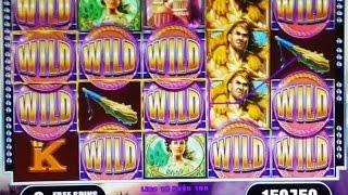 Hercules Slot WMS - HUGE Win During Free Games!