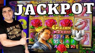 I Did $100 Bets & Won JACKPOT BONUS - Live Slot Play At Casino
