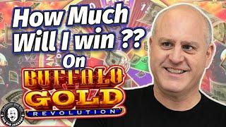 BUFFALO GOLD Revolution!!!  How Much Will I Win?