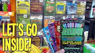 LET'S GO INSIDE!  Buying the Next Tickets  $150 TEXAS LOTTERY Scratch Offs