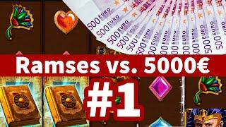 5.000€ vs. Ramses Book Slot - Teil 1!
