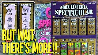 But Wait, THERE'S MORE! ⫸ BIG WIN!  $170 TEXAS LOTTERY Scratch Offs