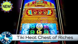 New️Tiki Heat Chest of Riches Slot Machine Feature
