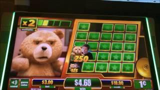 **BONUSES/BIG WIN!** Ted Slot Machine