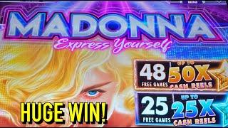 HUGE WIN: Madonna Cash Express slot max bet