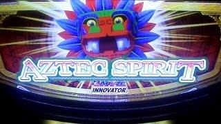 BIG WIN w/ SLOT CHICK - Aztec Spirit Slot Machine Bonus 128 Free Spins