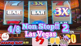 Non Stop! Slots play in Las Vegas #2 - High Limit Slot Machines & ect ノンストップ！スロットマシン ラスベガス パート2