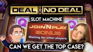 DEAL or NO DEAL! Slot Machine! With Stop and Step!! Join and Play BONUSES! Can I pick the best Case?