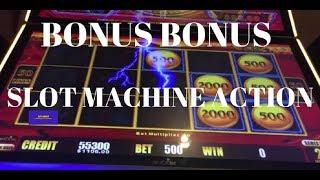 Lightning LInk Slot Machine Action BONUS TIME!