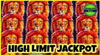 I GOT FREE GAMES HIGH LIMIT KING OF AFRICA AND WON/ HIGH LIMIT SLOT PLAY/ MAX BETS JACKPOTS