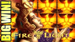 BIG WIN! 5-SYMBOL FIREBIRDS MANIA! WONDER 4 FIRE LIGHT Slot Machine (Aristocrat)