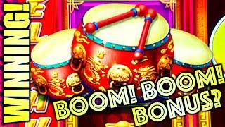 DID I GET ENOUGH BOOM FOR THE BUCK? TRIPLE DRUMS ON NEW DANCING DRUMS PROSPERITY! Slot Machine (SG)