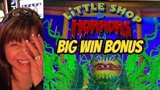 BIG WIN BONUS! NEW GAME-LITTLE SHOP OF HORRORS