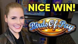 NICE WIN! First Try Playing Birds Of Pay Slot Machine!