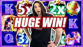 HUGE WIN !  I LOVE slots with MULTIPLIERS !! Massive Potential !