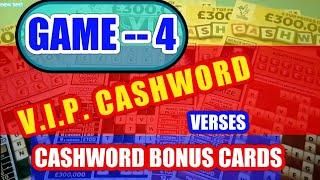 •Scratchcards•.V.I.P..•Vs• BONUS..CASH WORD•..Thursday•️.Round-4•