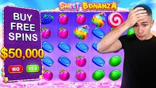 $50,000 Bonus Buy on SWEET BONANZA  (50K Bonus Buy Series #06)