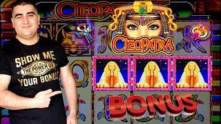 High Limit CLEOPATRA 2 Slot Machine Bonus | High Limit Konami Slot Bonus | SE-1 | EP-21