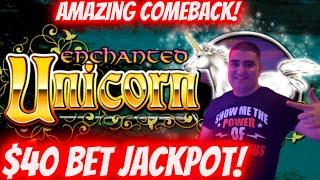 High Limit Enchanted Unicorn Slot Machine HANDPAY JACKPOT ! High Limit Cleopatra 2 Slot Bonus & More